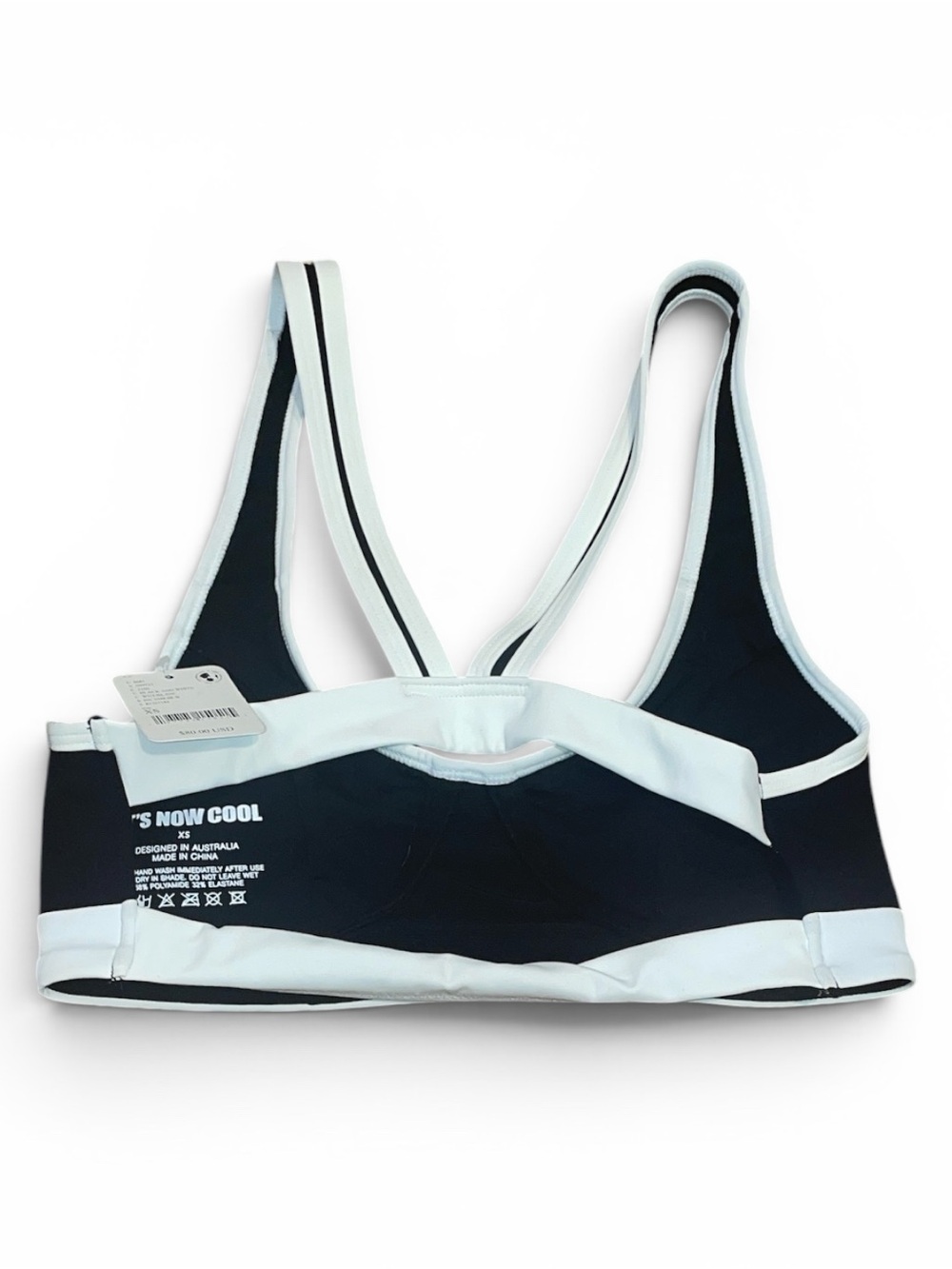 Free People X It's Now Cool The Contour Duo Bikini Set top and bottom Black NWT - Picture 7 of 10